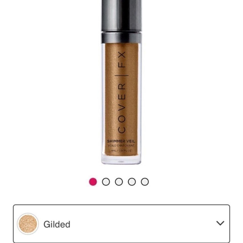 Cover FX shimmer veil in gilded